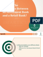 Investment Banking Vs Retail Banking