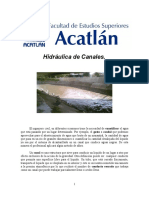 Apuntes para Hidraulica de Canales