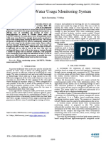 Automated Water Usage Monitoring System: Sajith Saseendran, V.Nithya