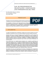 Manual de Procedimientos para La Delimitacion y Codificacion PDF