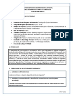 PYMES Del Municipio de Girardot - Cundinamarca: 1. Identificación de La Guia de Aprenizaje