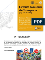 Estatuto Nacional de Transporte