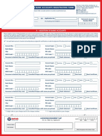 Multiple Bank Accounts Registration Form