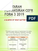 Penataran Pentaksiran pt3 Cefr