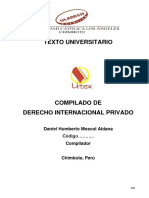 Derecho Internacional Privado PDF