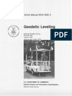 Geodetic Leveling: Manual NOS NGS 3