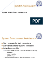 Advance Computer Architecture: Unit:Ii System Interconnect Architectures