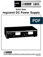 Bk-Precision 1601 Power Supply