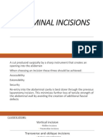 Abdominal Incision1