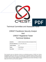 Crest CRT Cpsa Technical Syllabus 2.2