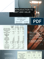 An Introduction To Debt Policy and Value - Syndicate 4