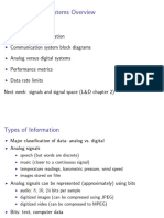 Communication Systems Overview