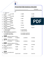 Uji Kemampuan Materi Bahasa Inggris