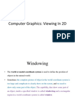 Unit II Windowing and Clipping