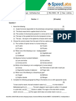 ICSE10 - Biology - Full Portion Test Paper - 02