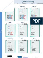 18 Verbes Present Indicatif PDF