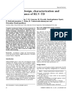 Aerodynamic Design, Characterization and Flight Performance of RLV-TD