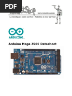 Arduino Mega 2560 Datasheet