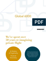 Bombardier Global 6000 Brochures