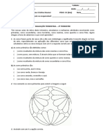 Avaliação Trimestral de Artes