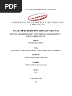 Ensayo de Autopsia Psicológica y Psico-Criminalística Forense