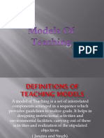 Models of Teaching