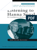 Listening To Hanna Segal