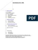 Analog Input Module (Ordering Code - 4308) : Index