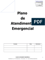 Plano de Atendimento Emergencial SANTA CRUZ