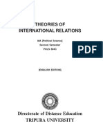 Theories of International Relations