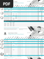 Alcoa Wheels Specification Sheet English PDF