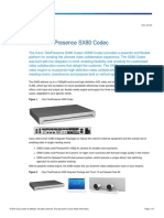 Figure 1. Cisco Telepresence Sx80 Codec