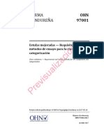 OHN 97001 2017 Estufas Mejoradas - Requisitos y Métodos de Ensayo para La Clasificación y Categorización