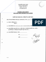 Tender Document Procurement: Forthe