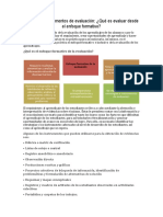 Técnicas e Instrumentos de Evaluación