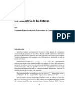 Geometria de Las Esferas PDF