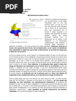 Clase 04. Mycobacterium Tuberculosis