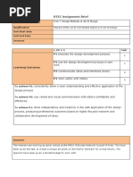 Unit 7 Design Methods in Art & Design Tempelate