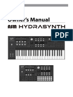 Hydrasynth Operation Manual v1.0