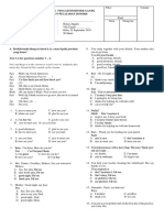 Penilaian Tengah Semester Ganjil TAHUN PELAJARAN 2019/2020