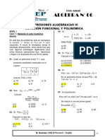 Notación Funcional y Polinómica - Algebra