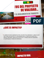 Impactos Del Proyecto de Vialidad 