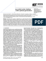 Method For Planning A Wind-Solar-Battery Hybrid Power Plant With Optimal Generation-Demand Matching