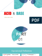 Acid & Base