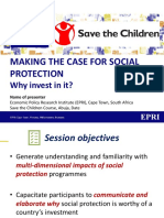 Making The Case For Social Protection: Why Invest in It?