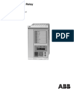 Protection Relay REX 521: Operator's Manual