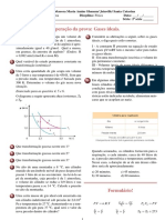 Lista de Exercício Gases Ideais