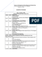 Rcgeoe 2019 Scientific Program