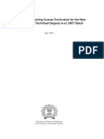 IITB Chemical Engineering Carriculum