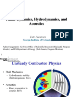 Flame Dynamics, Hydrodynamics, and Acoustics: Tim Lieuwen